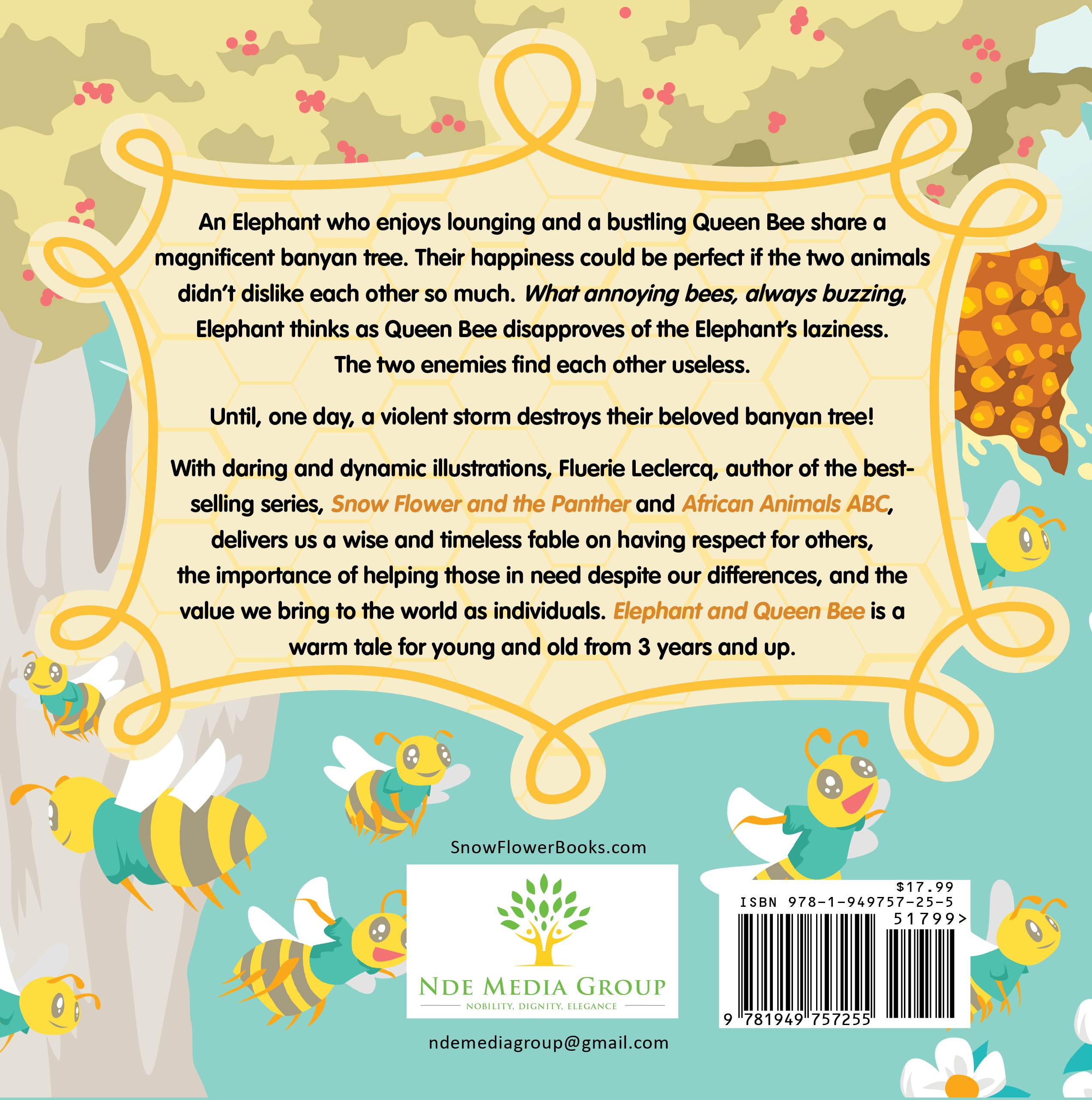 Éléphant et reine des abeilles (Couverture rigide)