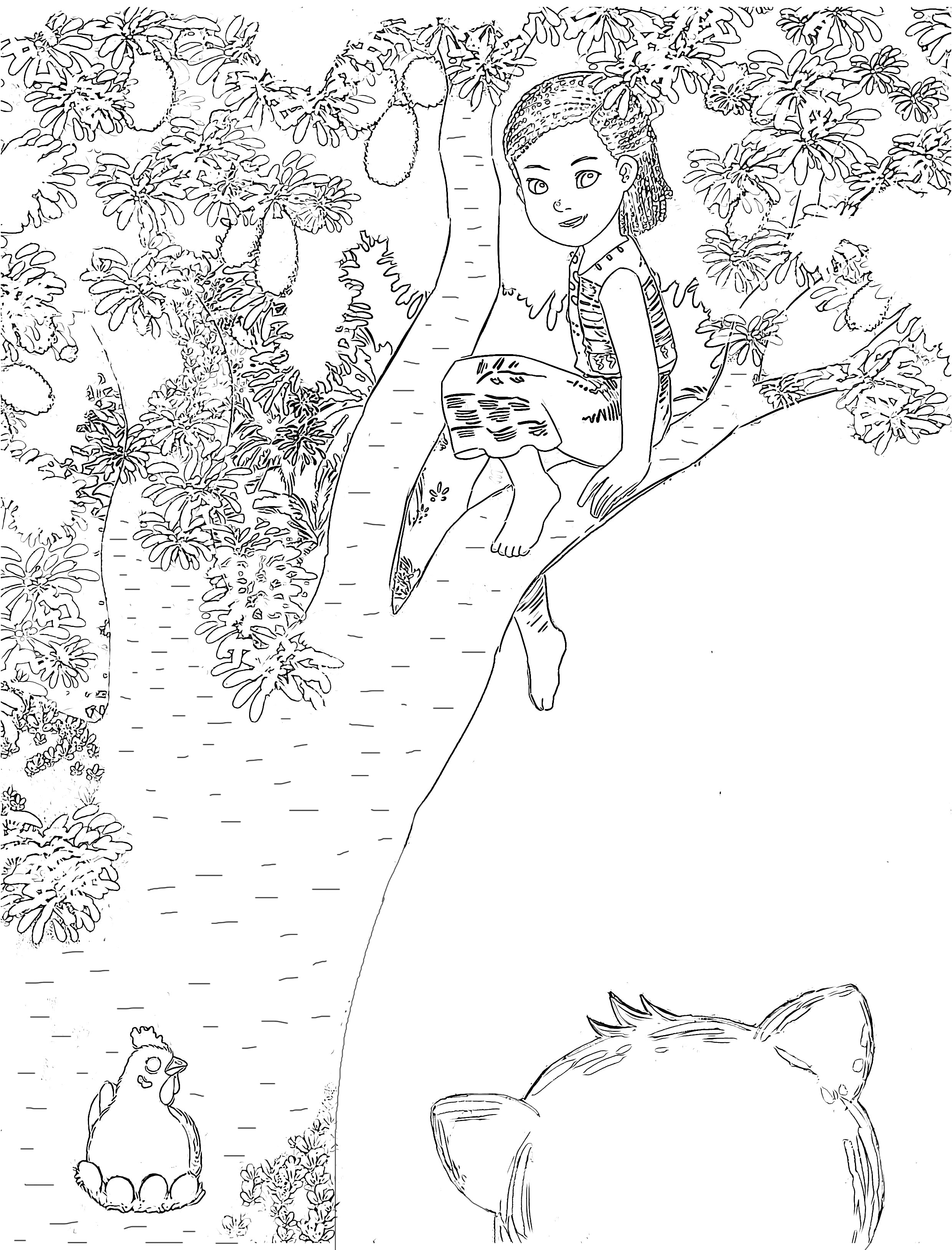 Fleurie Neige et les dangers de la Forêt (Hardcover)