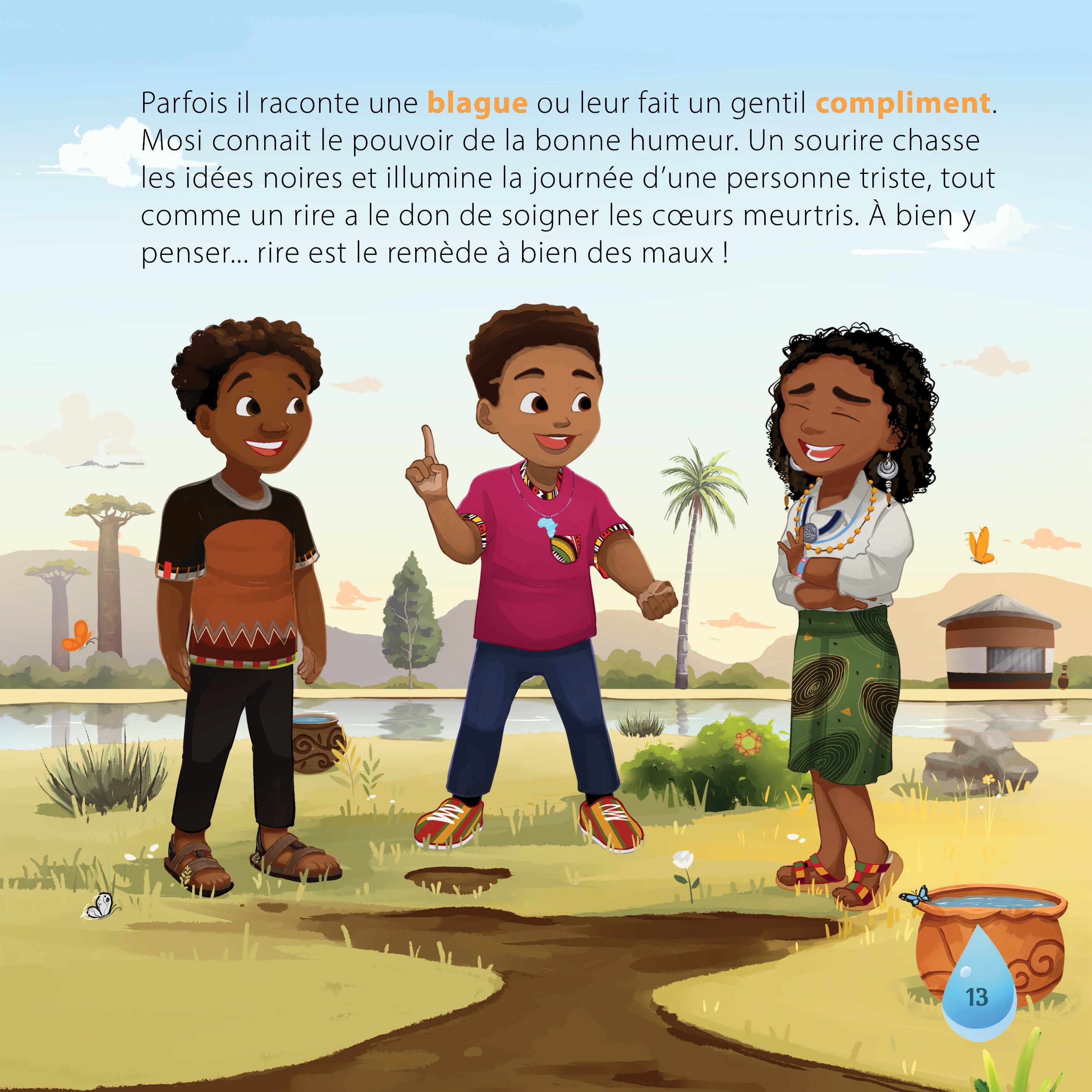 Je suis un créateur, J'ai le pouvoir de façonner l'univers ! : Mosi le gardien des eaux (Paperback)