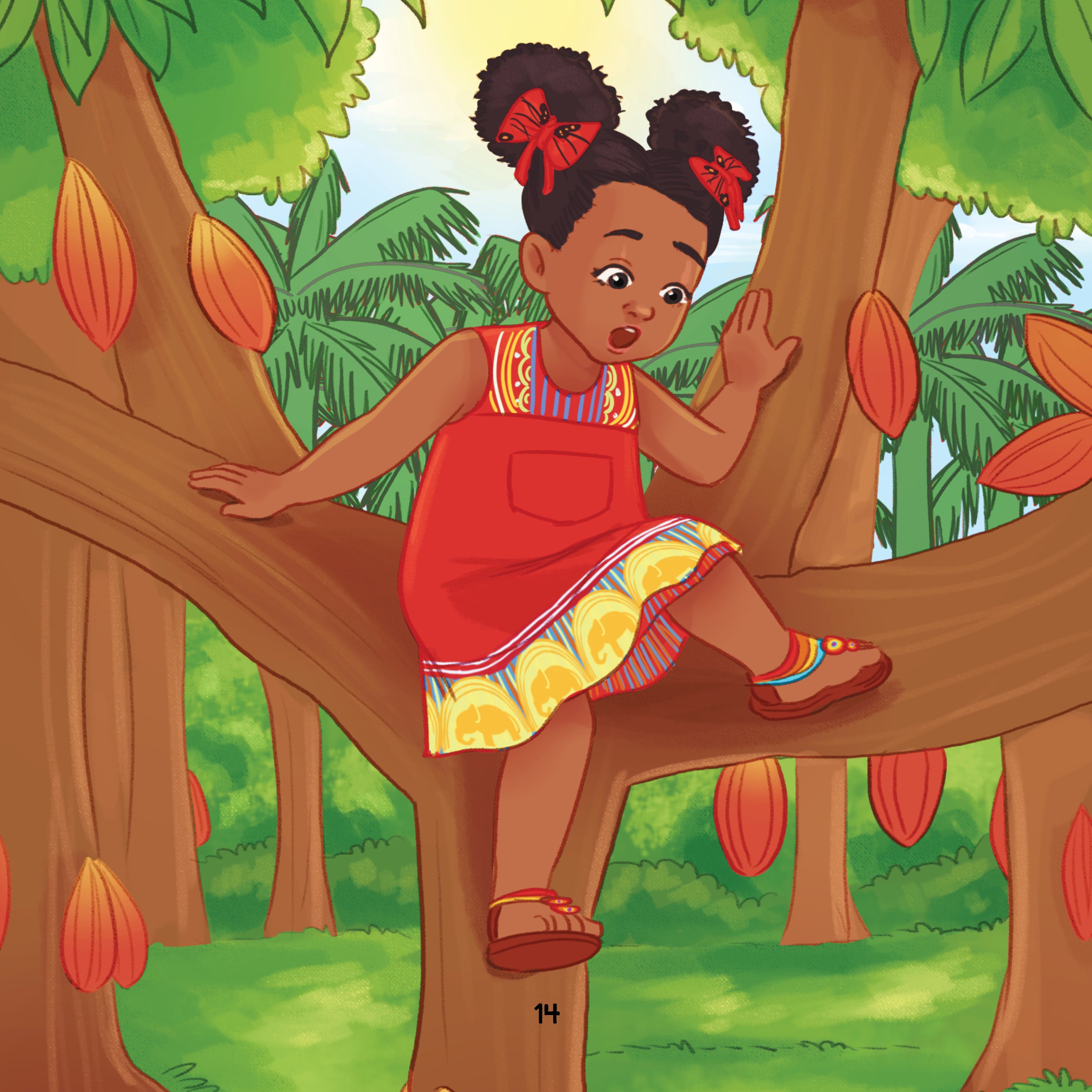 Kiki and The Sneaky Chameleon (Paperback)