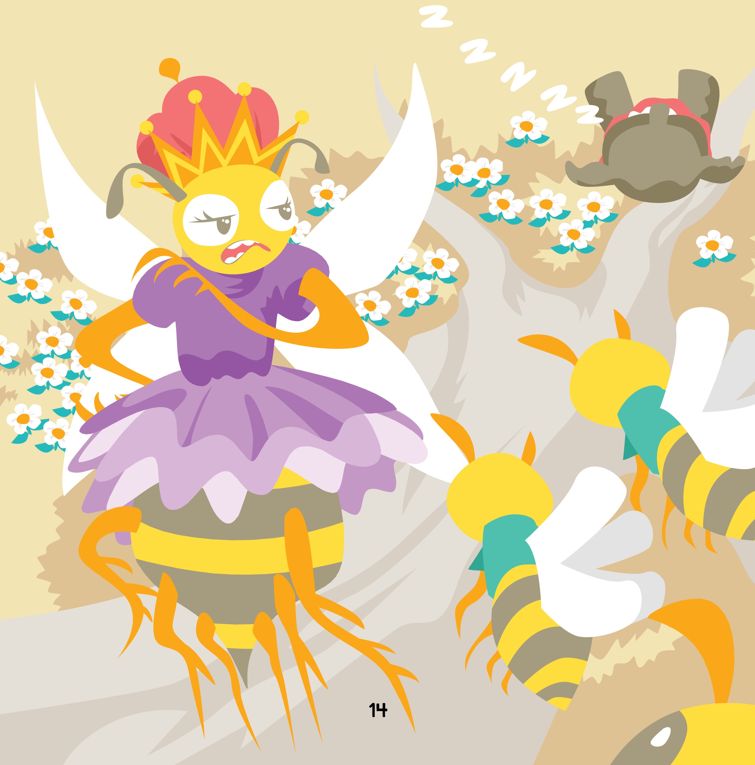 Elephant and Queen Bee (Hardcover)