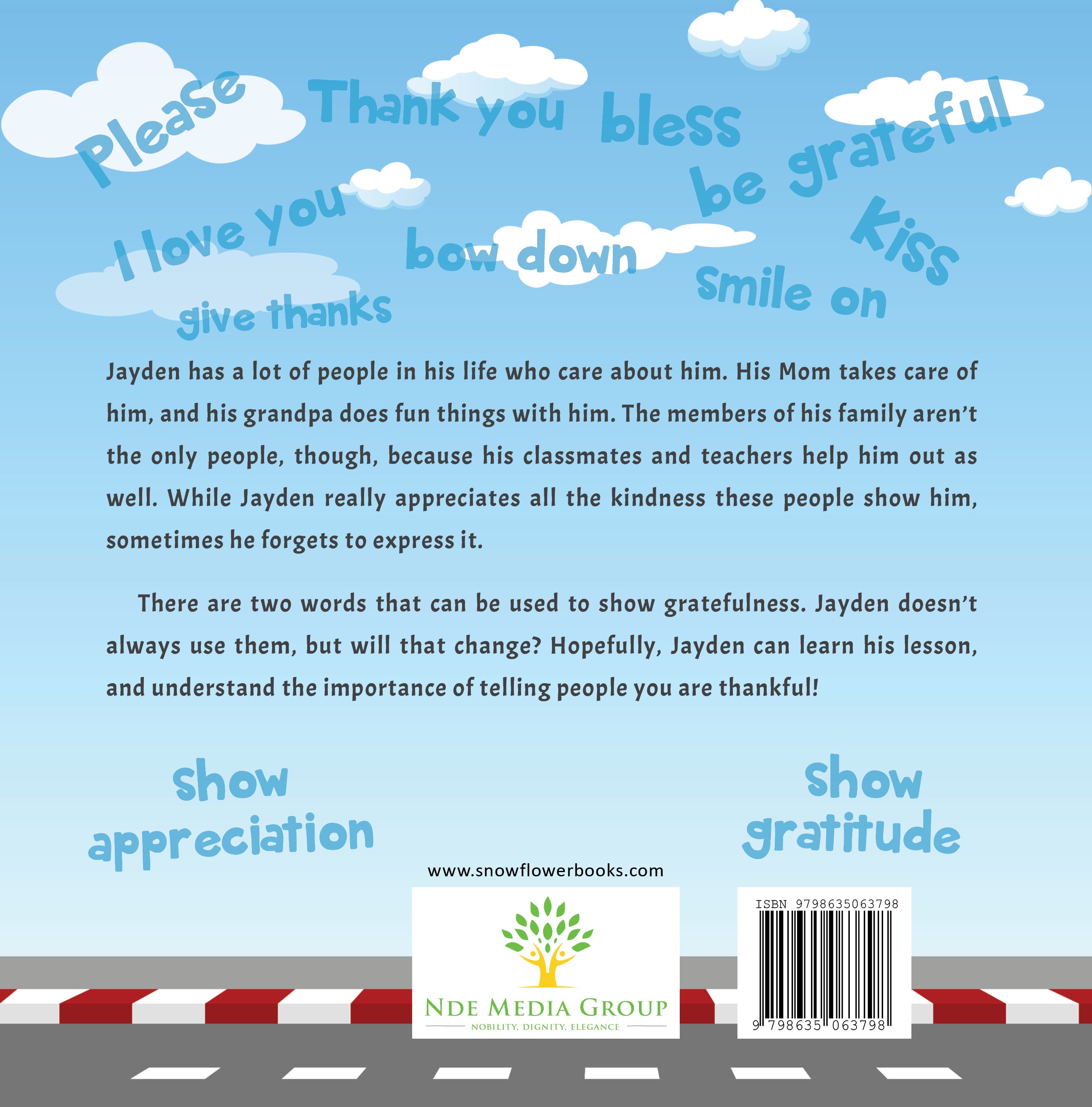 Jayden Shows He's Thankful (Paperback)