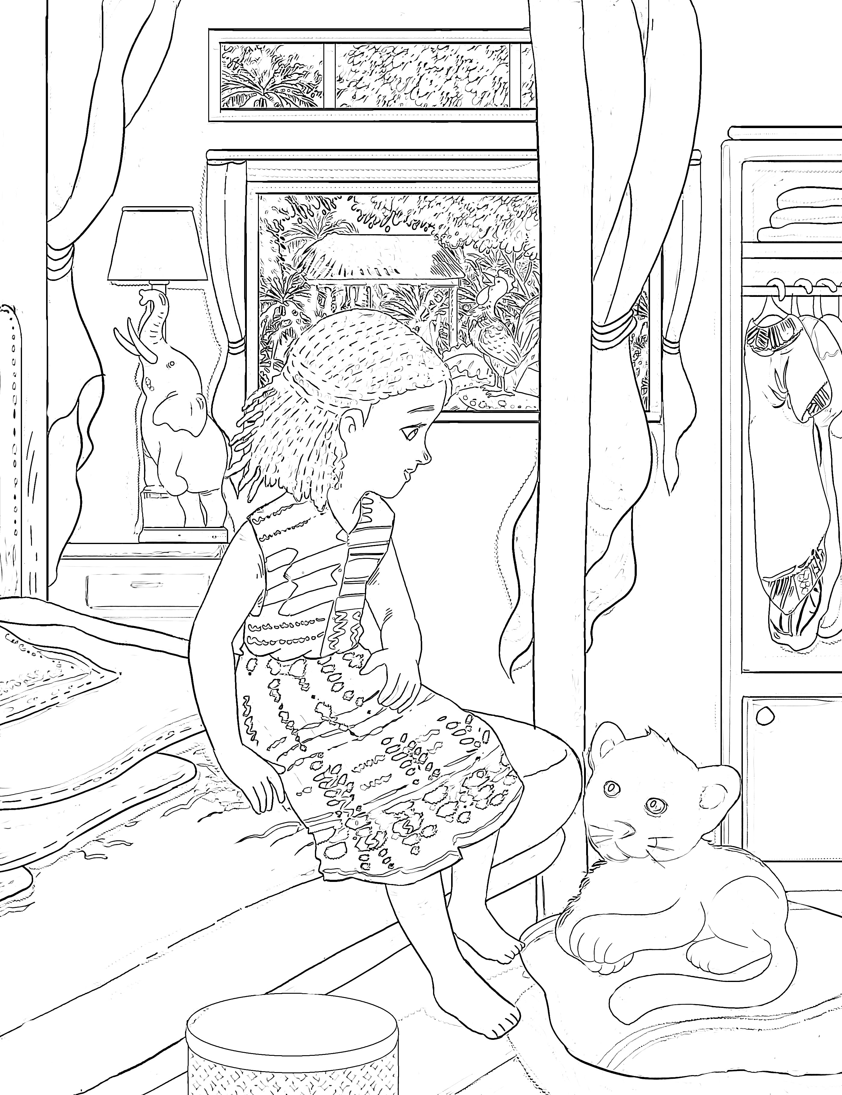 Fleurie Neige et les dangers de la Forêt (Hardcover)