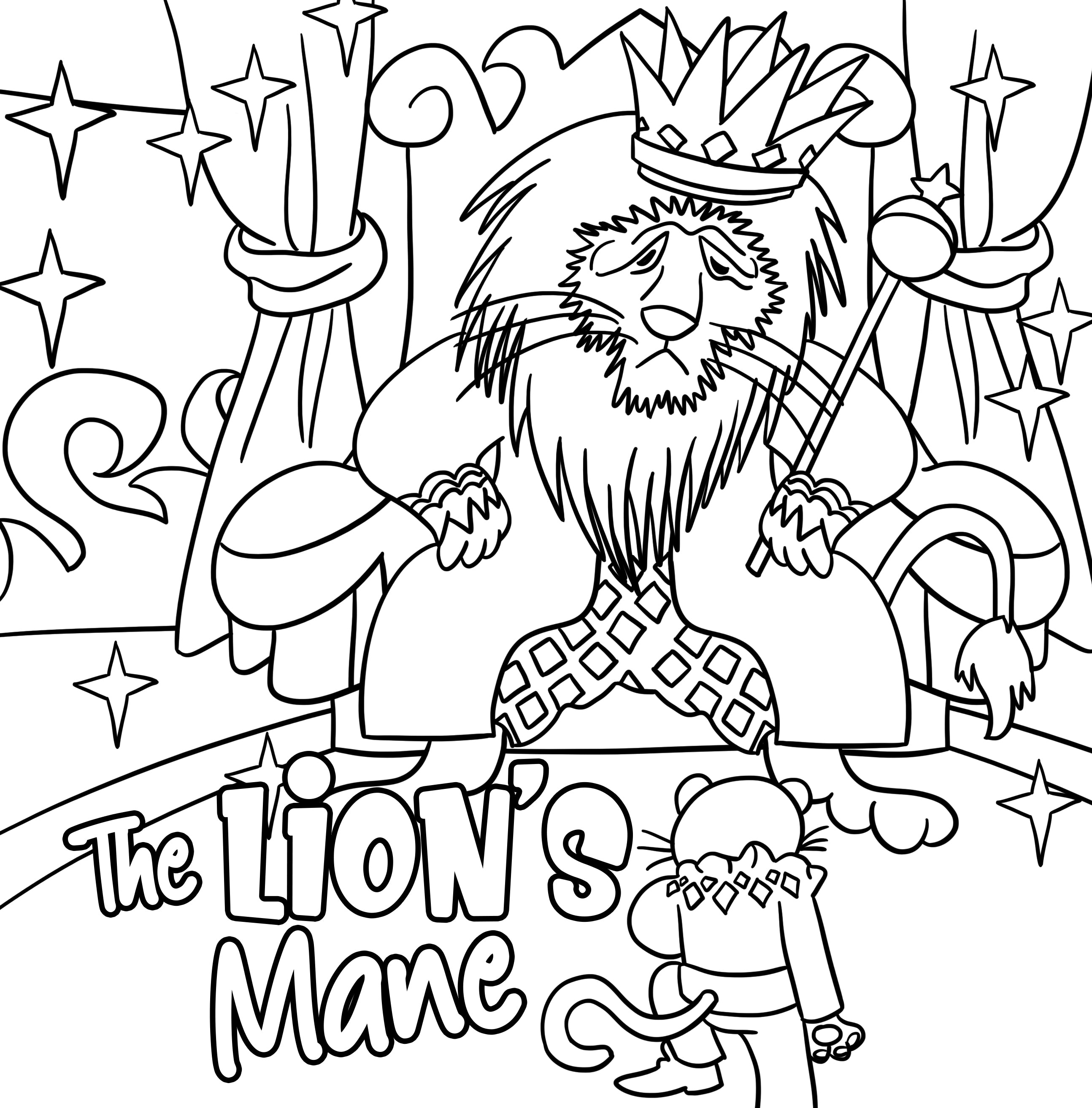 La crinière du Lion (Hardcover)