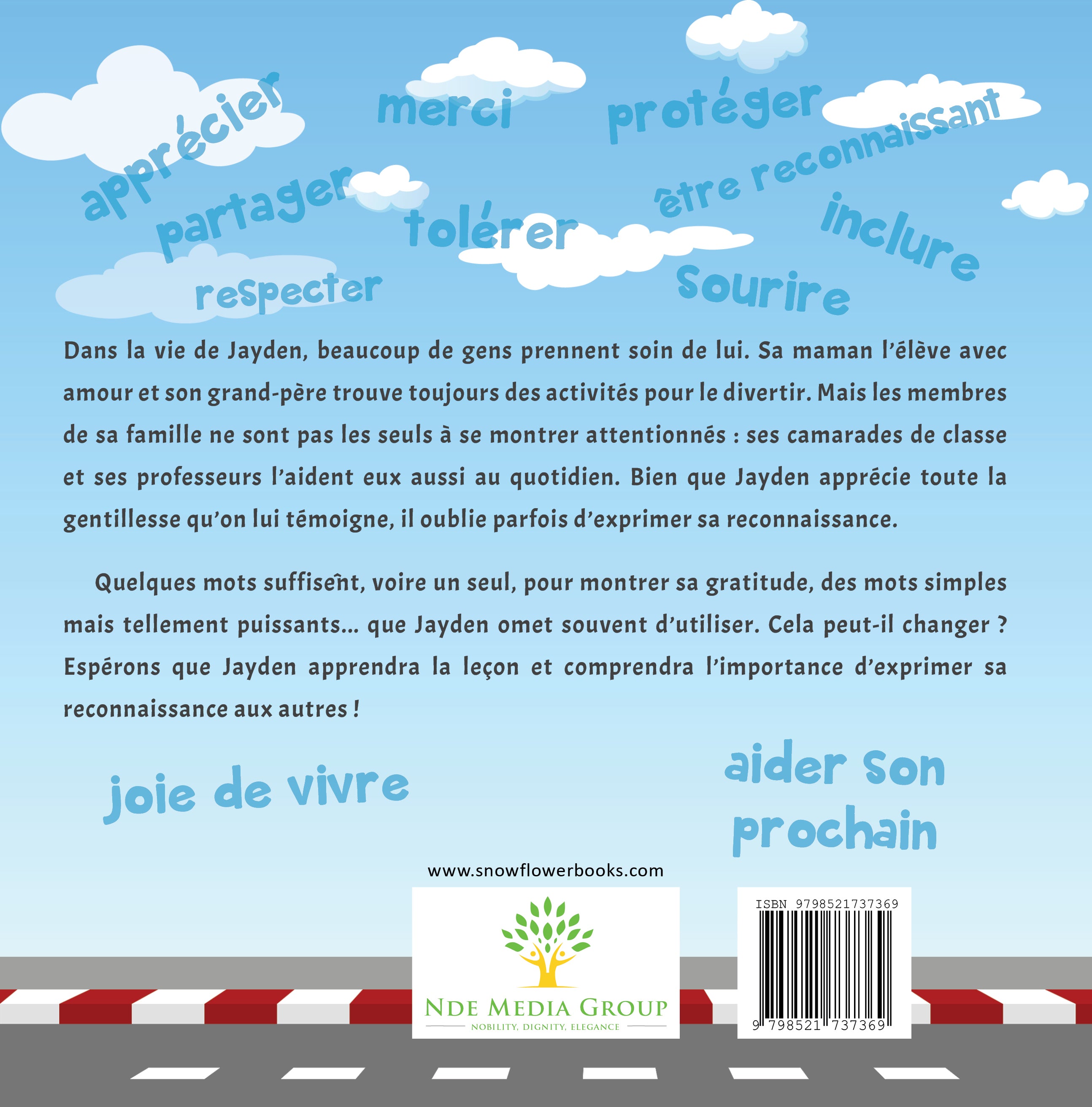 Jayden montre sa gratitude (Paperback)