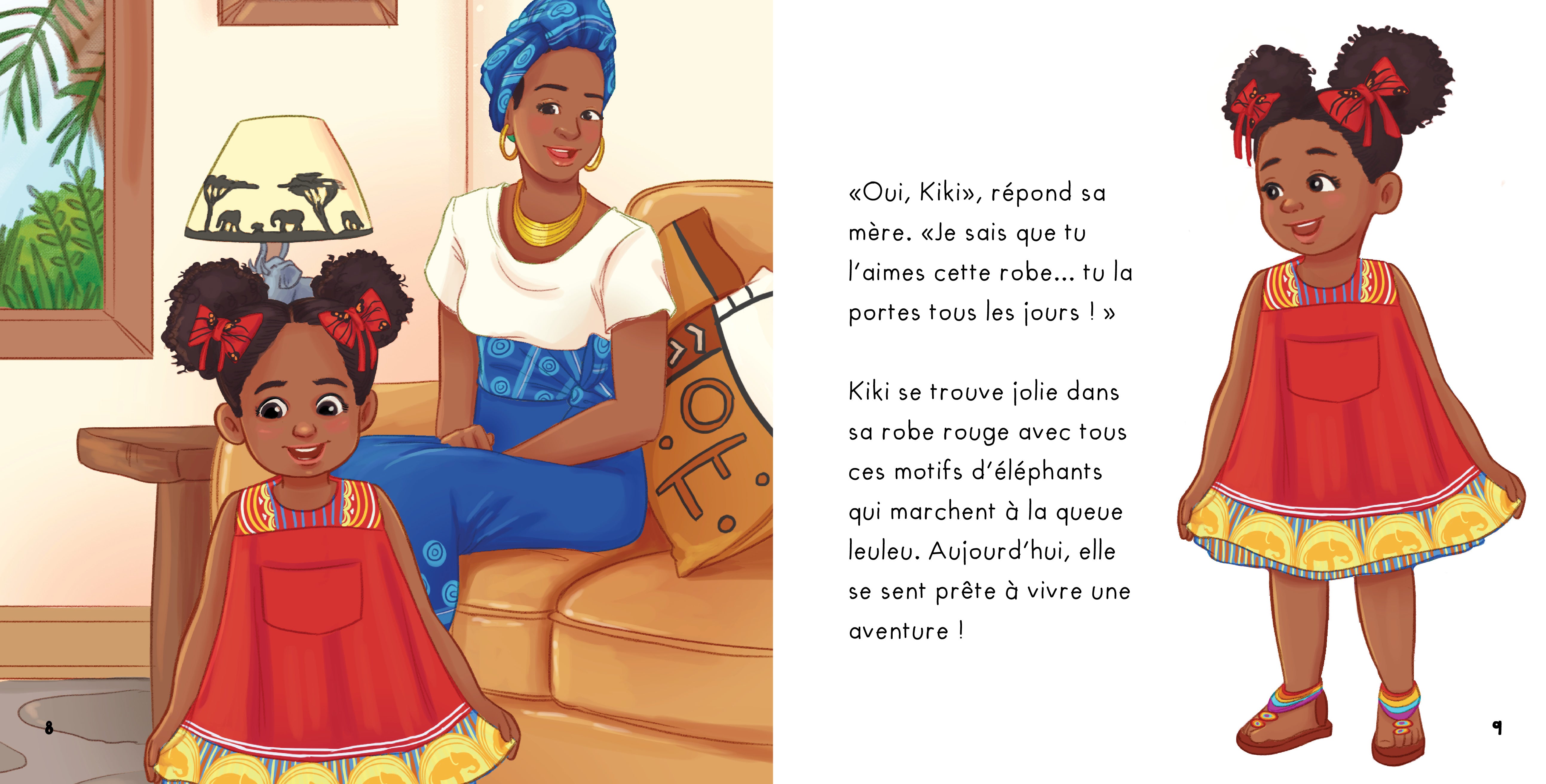 Kiki et le lézard magique (Hardcover)