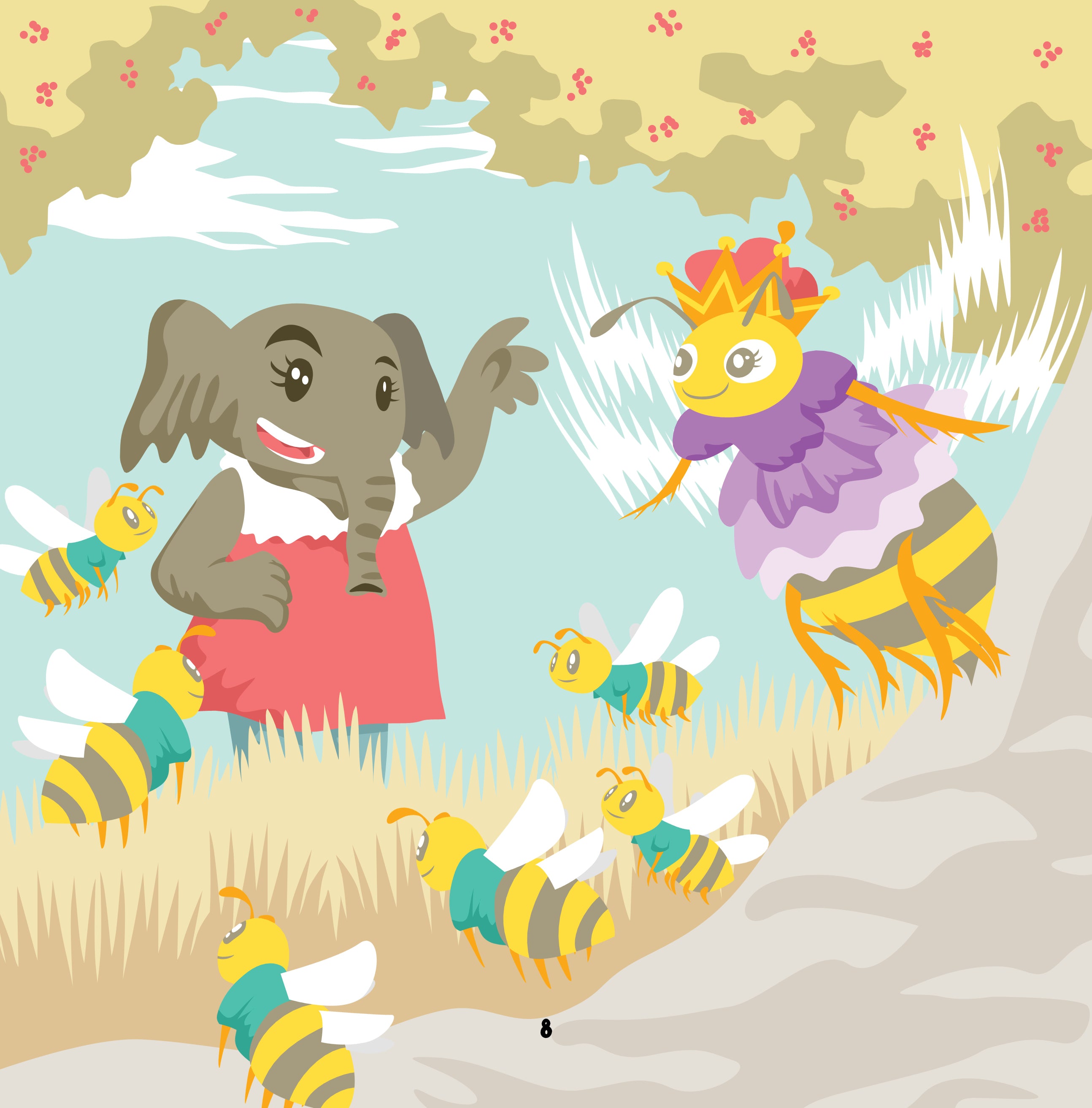 L’Éléphante et la Reine des Abeilles (Paperback)