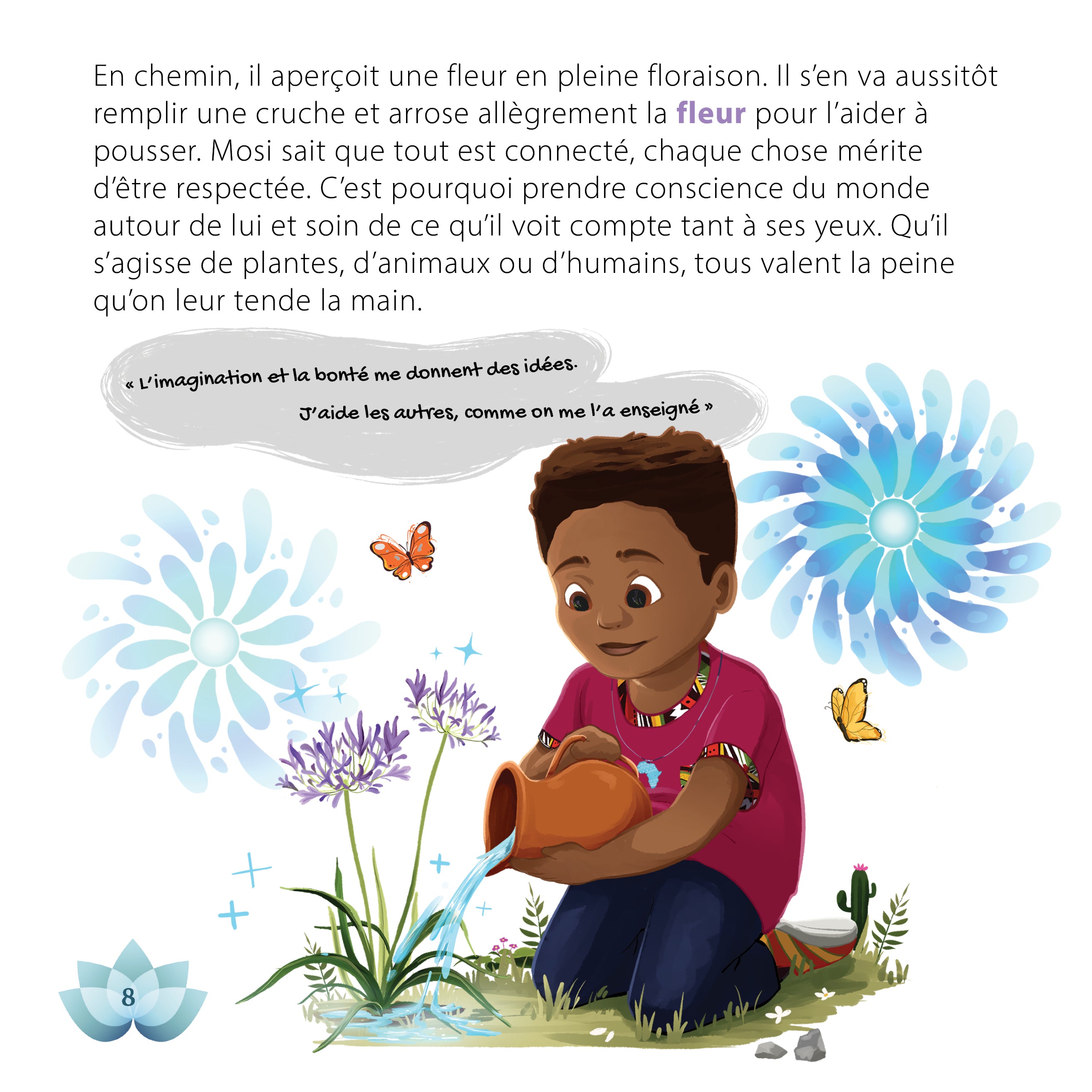 Je suis un créateur, J'ai le pouvoir de façonner l'univers ! : Mosi le gardien des eaux (Paperback)