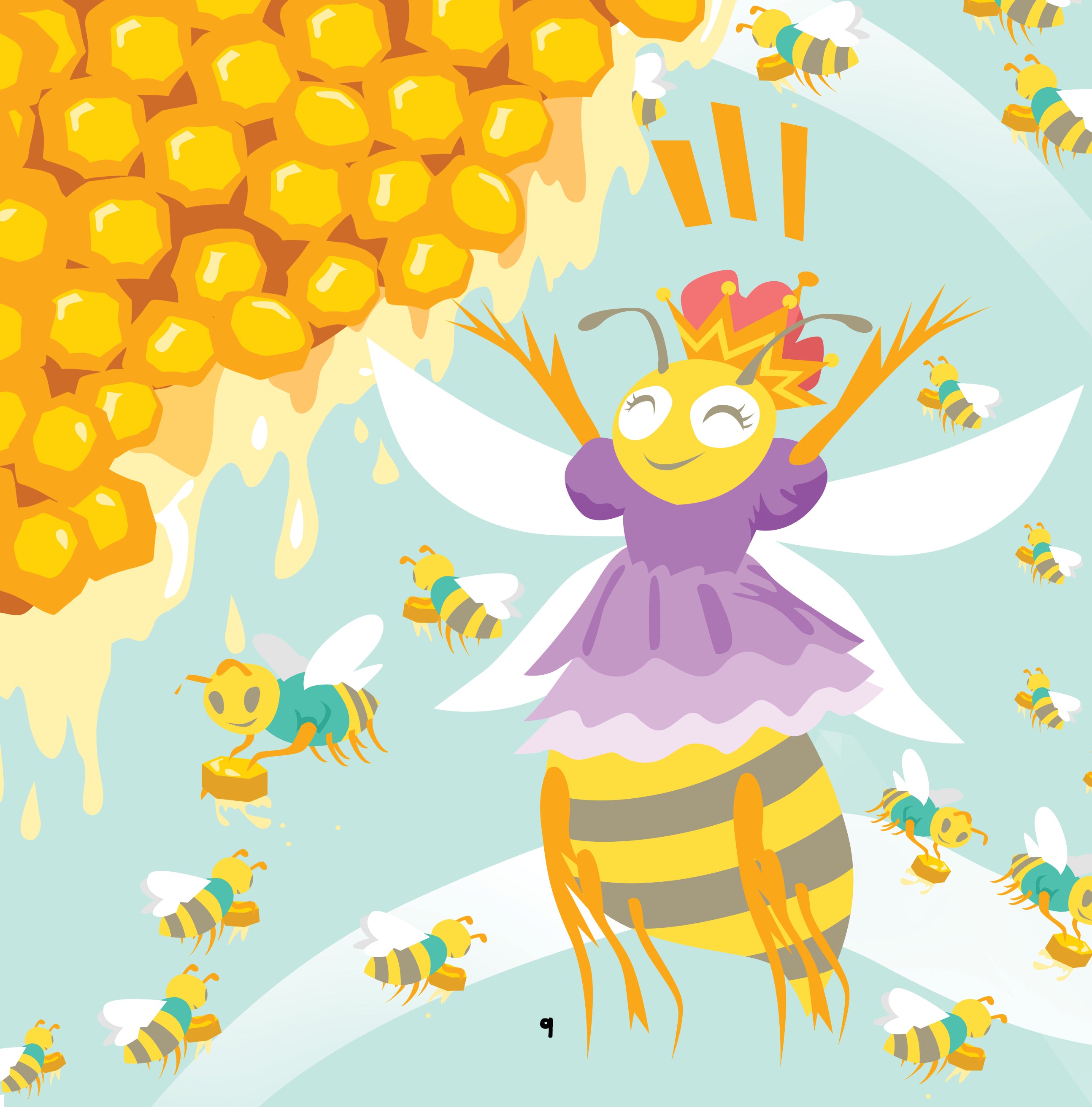 Elephant and Queen Bee (Hardcover)