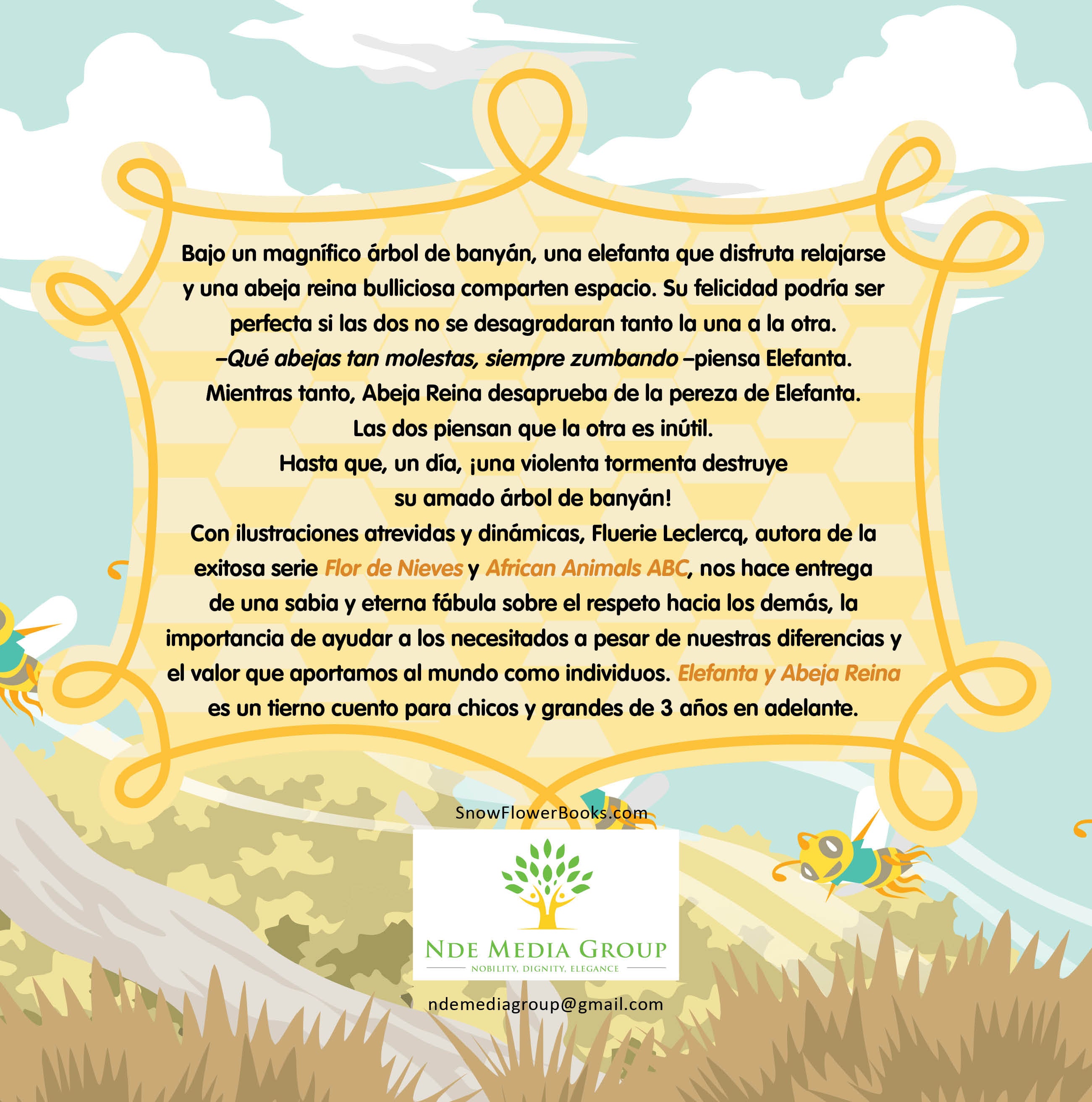 Elefanta et Abeja Reina (Broché)
