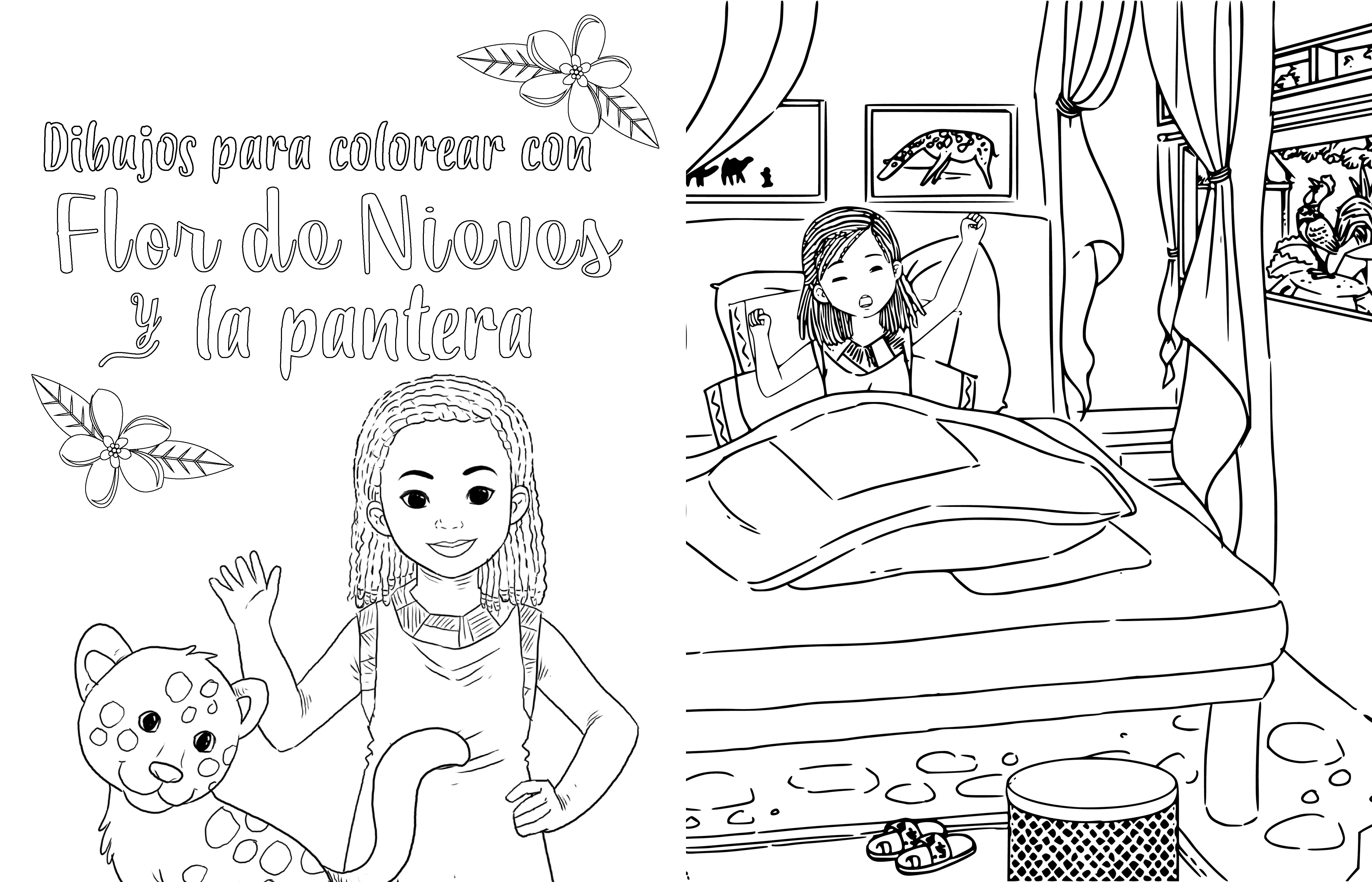 Flor de Nieves y la pantera (Hardcover)