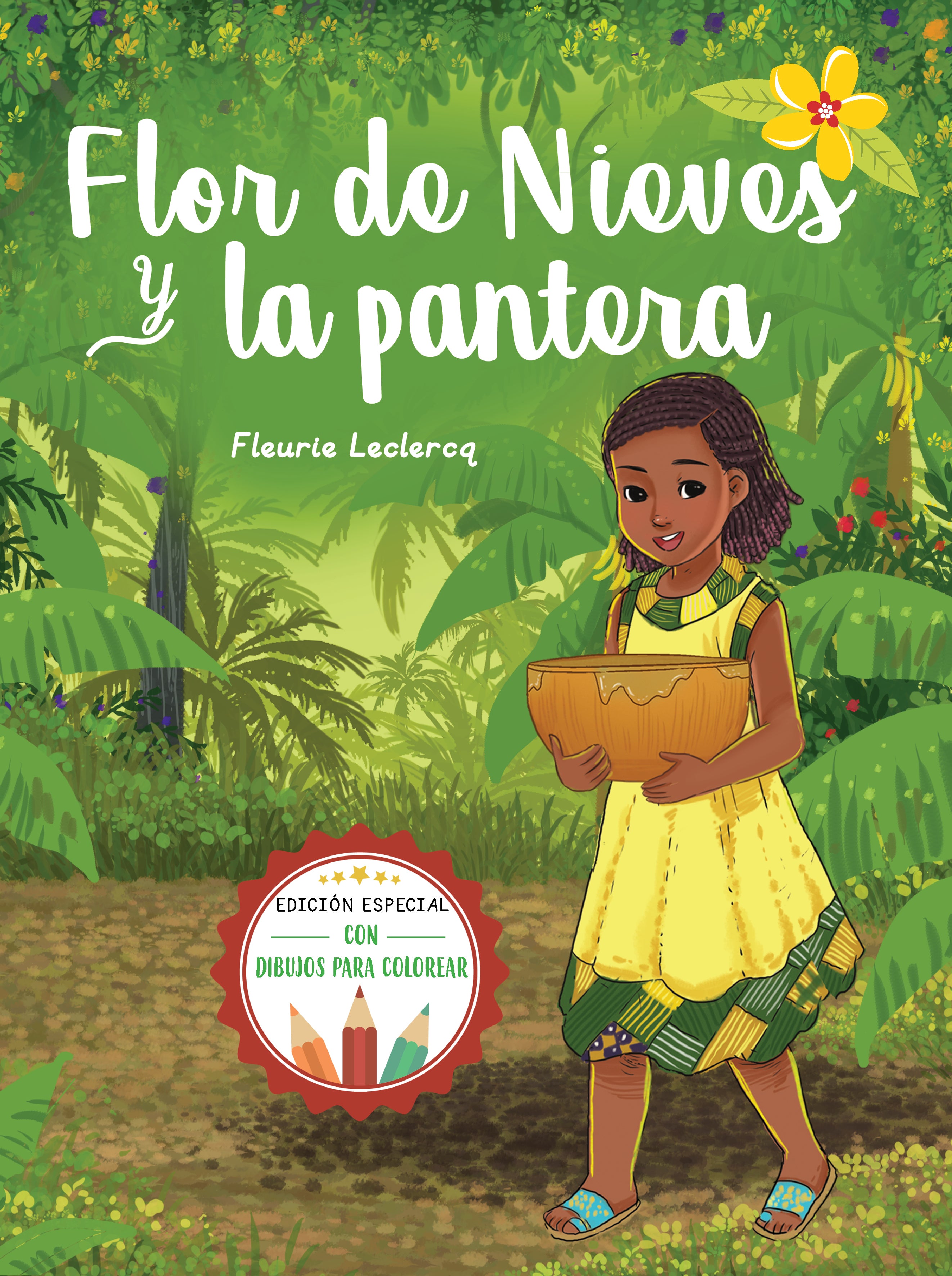 Flor de Nieves y la pantera (Couverture rigide)