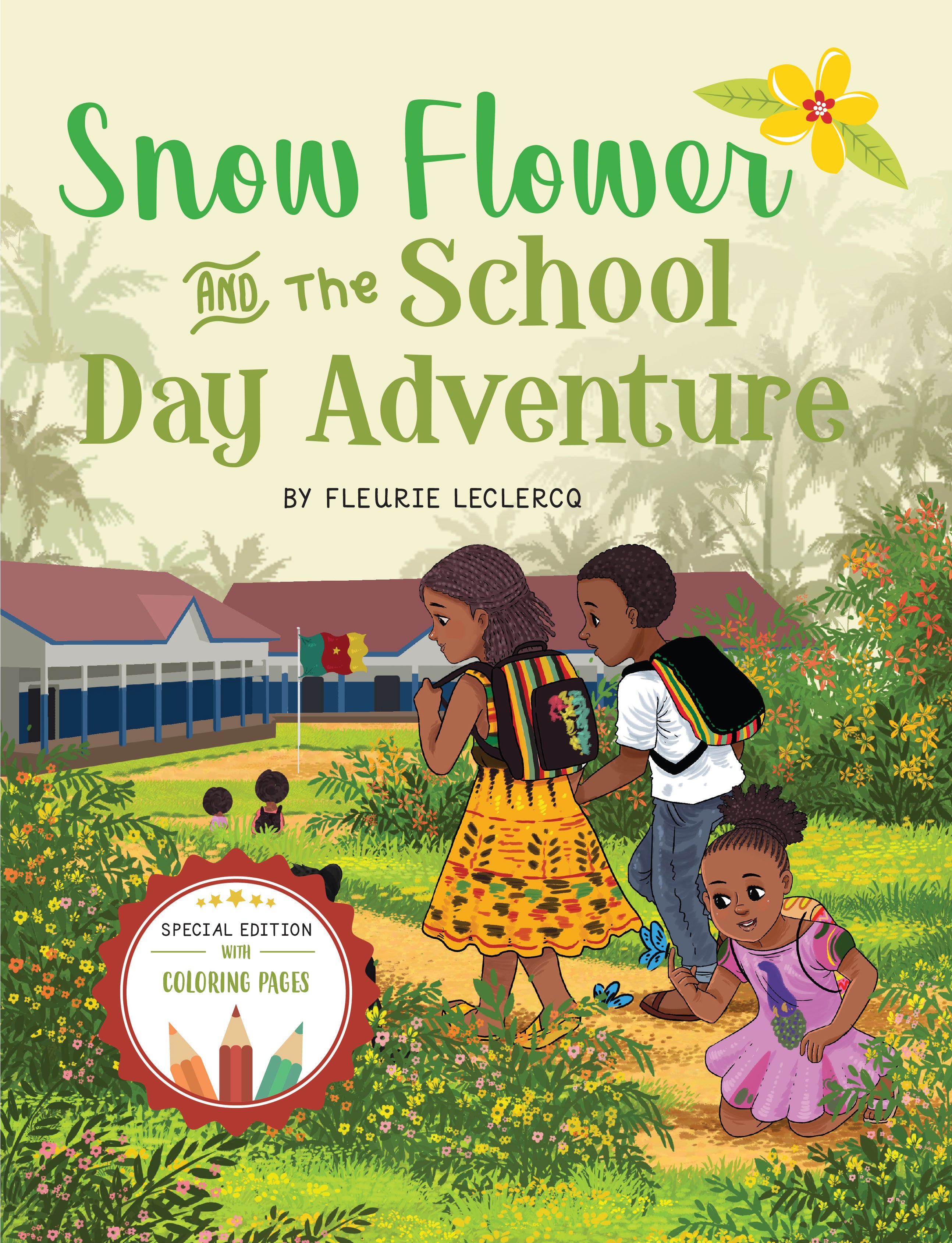 Flor de nieve y la aventura del día escolar (tapa dura)