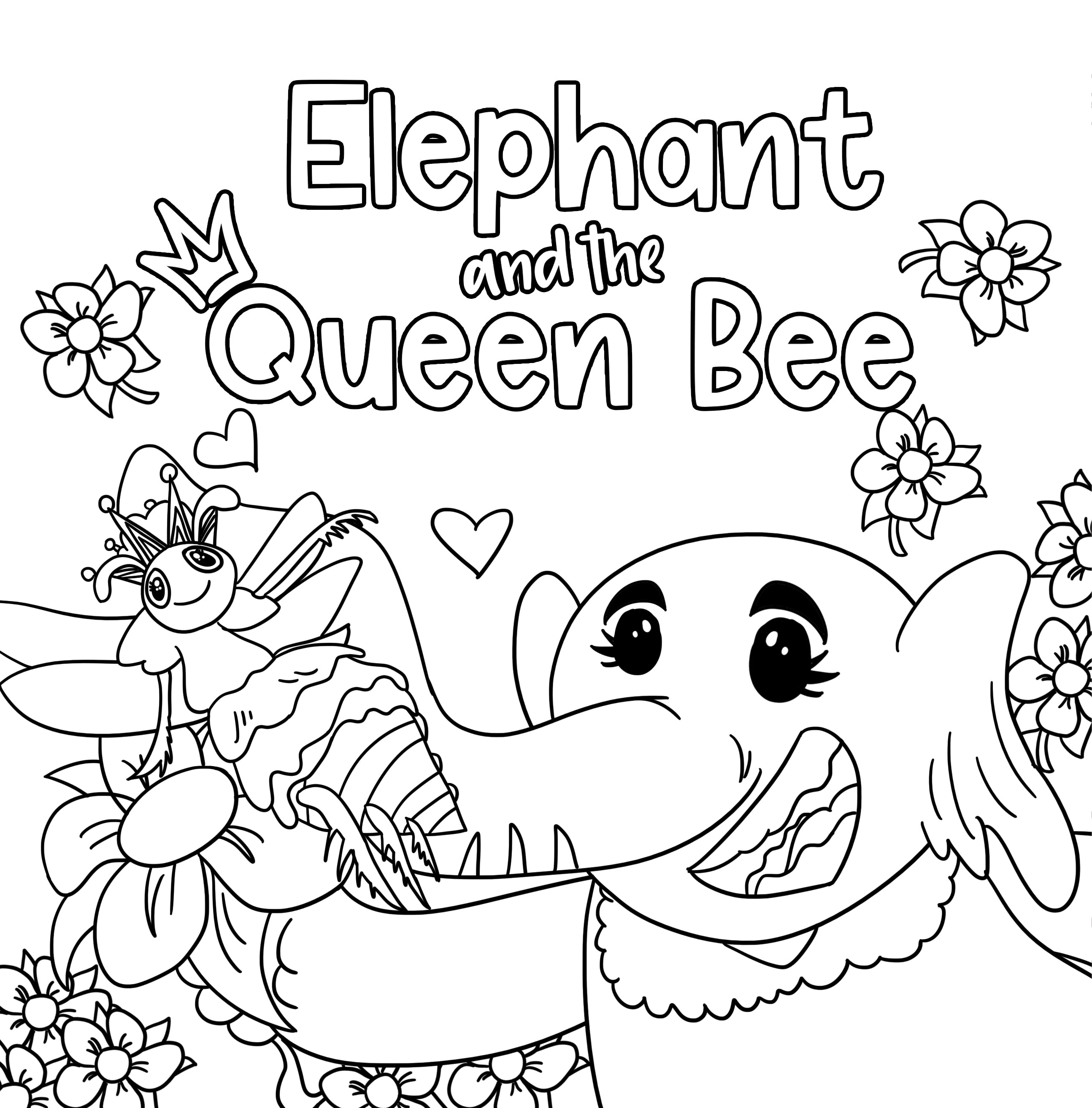 Elephant and Queen Bee (Hardcover)
