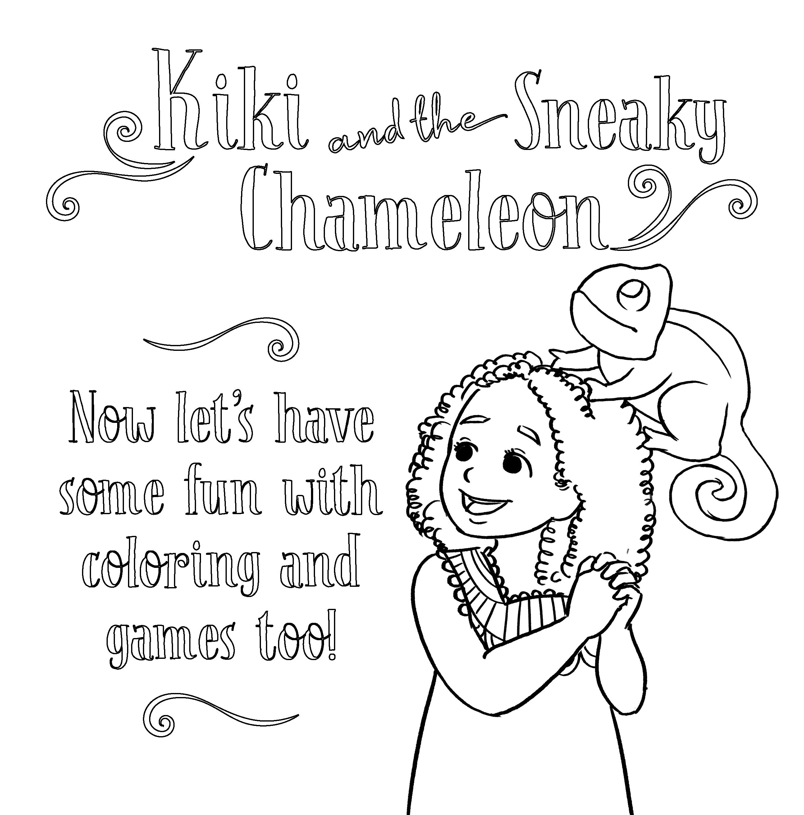 Kiki and The Sneaky Chameleon (Hardcover)